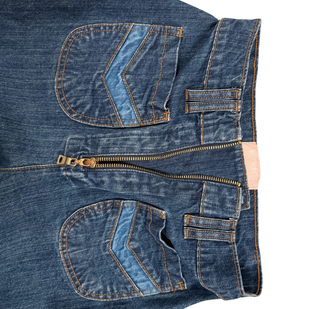 REVICE Dark Blue Flare Jeans - Picture 7 of 11